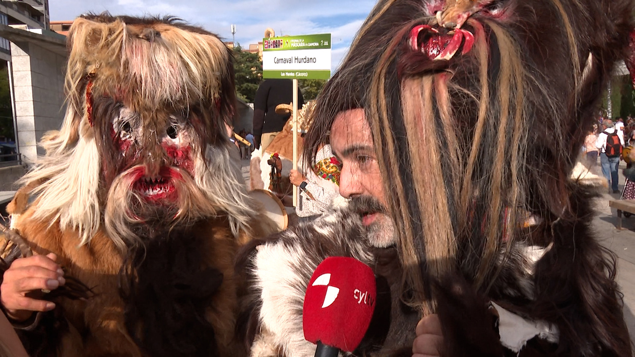 Zamora reúne a más de 500 participantes de España y Portugal en su Festival de la Máscara