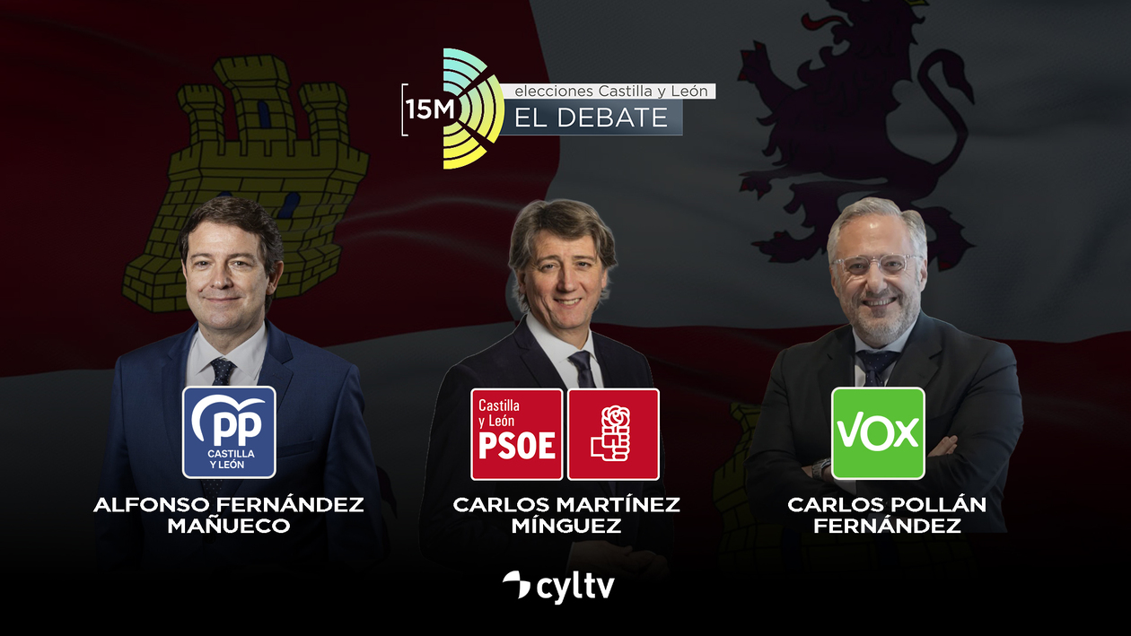 CyLTV ofrece hoy martes el debate electoral de Castilla y León