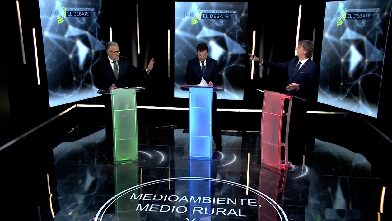 Lo que dijeron los gestos en el debate de CyLTV
